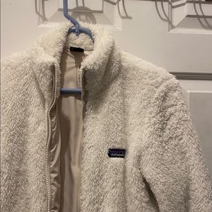 Patagonia Los Gatos Birch White Fuzzy Jacket